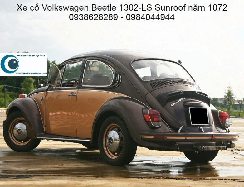 Cho thuê xe cổ Volkswagen Beetle 1302 LS 1972 ở TPHCM