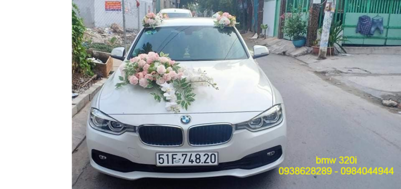 Cho thuê xe hoa cưới BMW 320i ở TPHCM